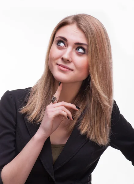 Portrait of attractive blond — Stock Photo, Image