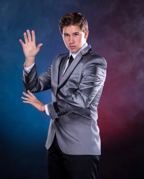 Young magician — Stock Photo, Image