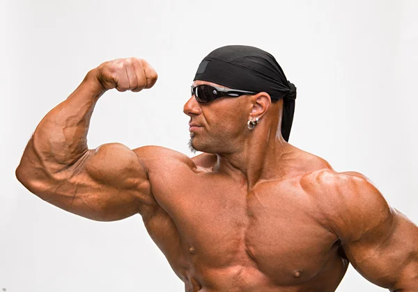 Portrait of bodybuilder — Stock Photo, Image