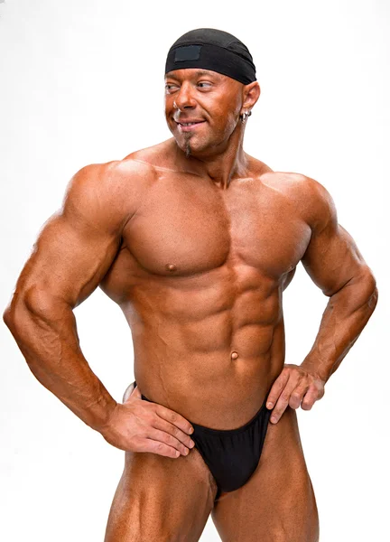 Portret van bodybuilder — Stockfoto