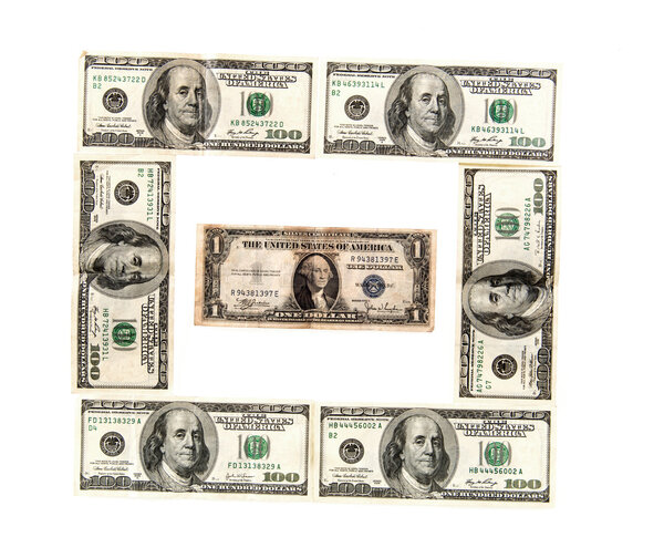 Dollars banknotes