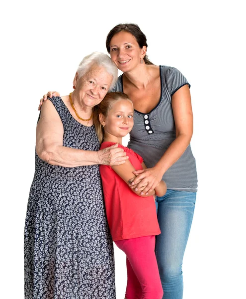 Three generations of women — Zdjęcie stockowe