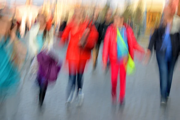 Multitud de personas — Foto de Stock