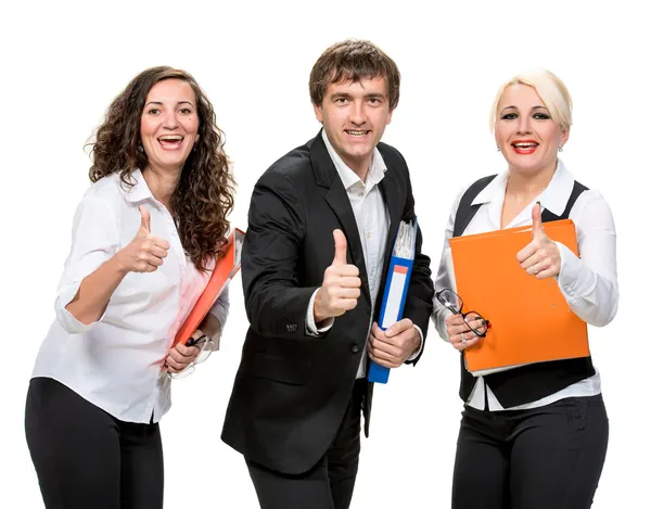Group of happy business people — Stock Photo, Image