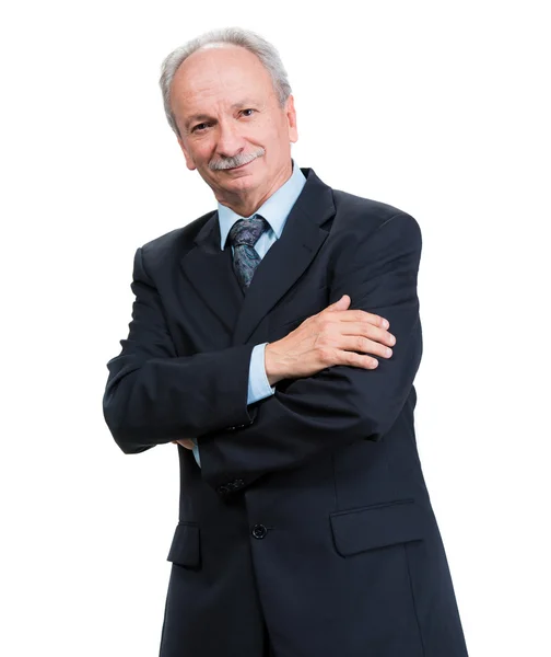 Senior full length businessman — Stock Photo, Image