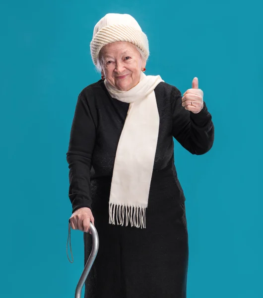 Old woman — Stock Photo, Image