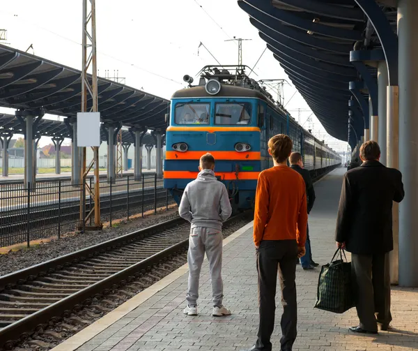 Railway station — Stock Photo, Image