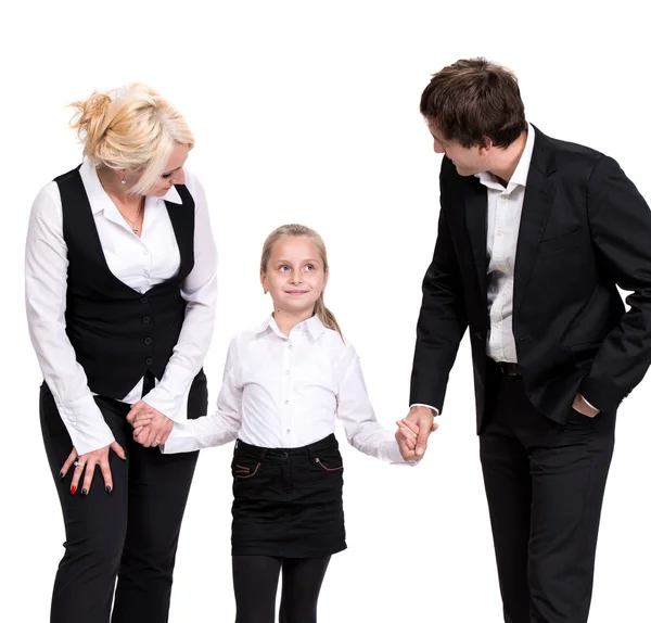 Glückliche Familie — Stockfoto