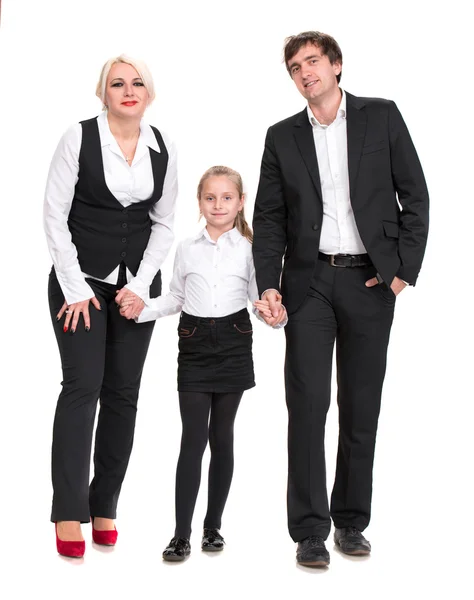 Glückliche Familie — Stockfoto