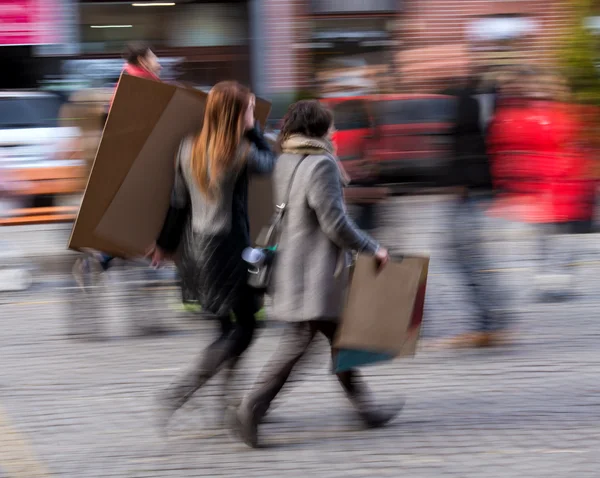 Ragazze con dipinti — Foto Stock