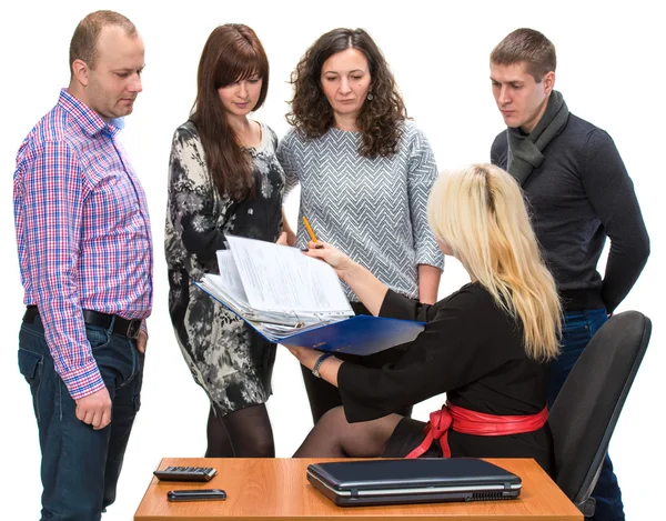 Geschäftsleute — Stockfoto