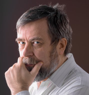 yaşlı bir adam portresi