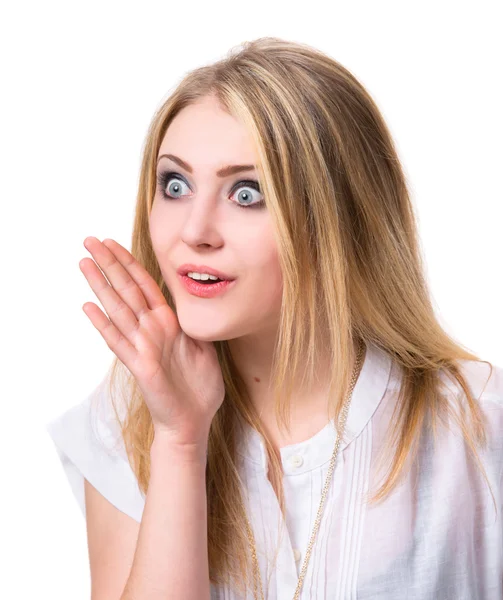 Picture of surprised girl — Stock Photo, Image