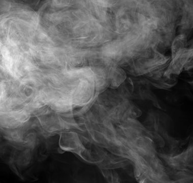 b&w soyut duman