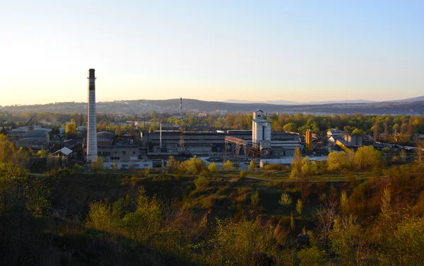 Fábrica de cemento — Foto de Stock