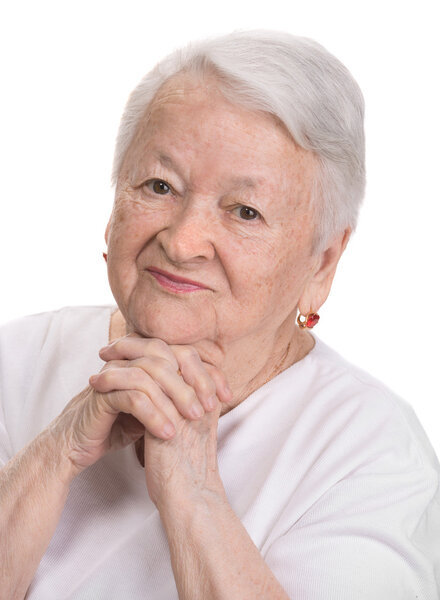 Портрет улыбающейся старухи
