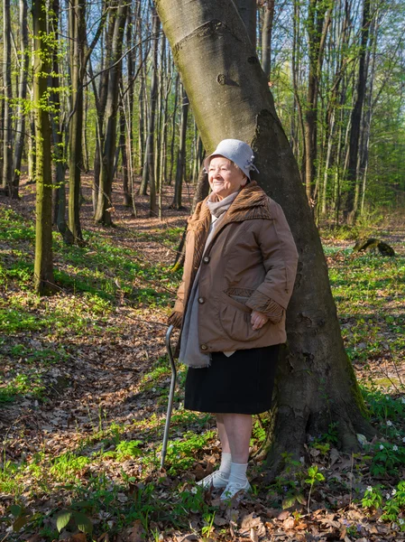 Alte Frau — Stockfoto