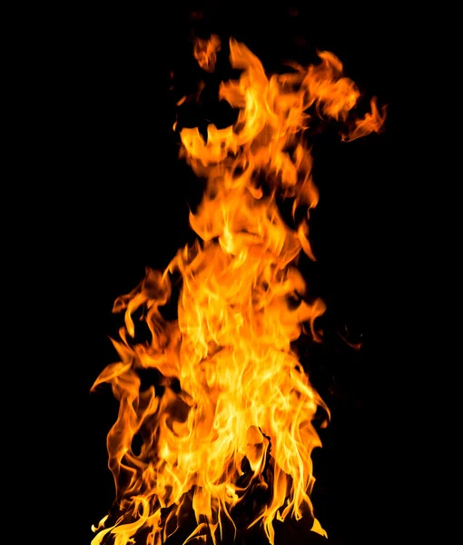Orange fire lángok — Stock Fotó