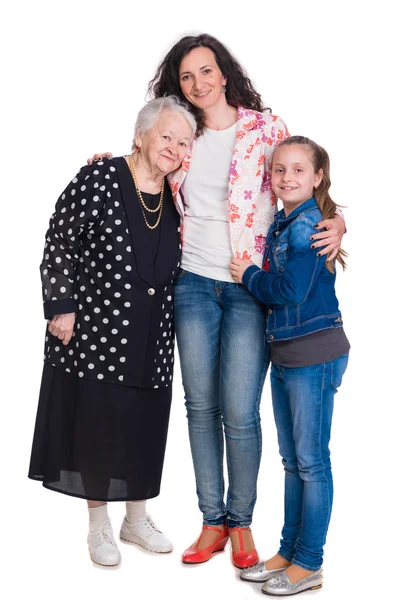 Three generations of women — Zdjęcie stockowe