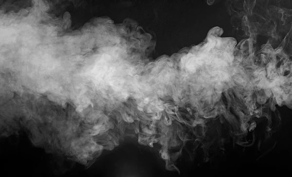 B & w fumée abstraite — Photo