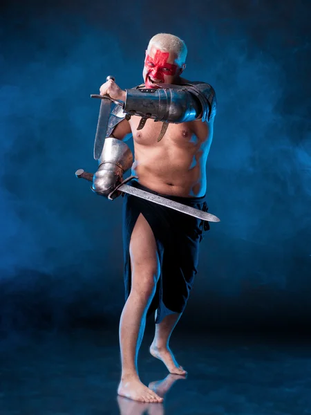 Cavaliere con la spada — Foto Stock
