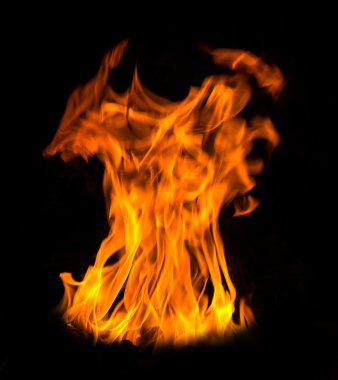 portakal yangın alevleri