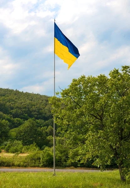 Drapeau Ukraine — Photo