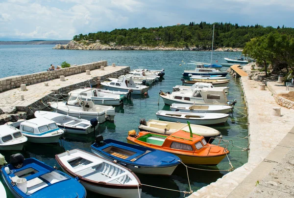 Small Mediterranean port — Stock Photo, Image