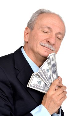 şanslı ihtiyar dolarlarına holding