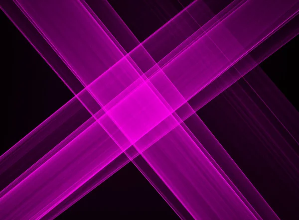 Abstract Purple Lines Drawn Light Black Background Laser Lines — Stock Photo, Image