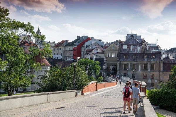 Lublin Polen Juli 2018 Straßen Und Architektur Der Altstadt Lublin — Stockfoto