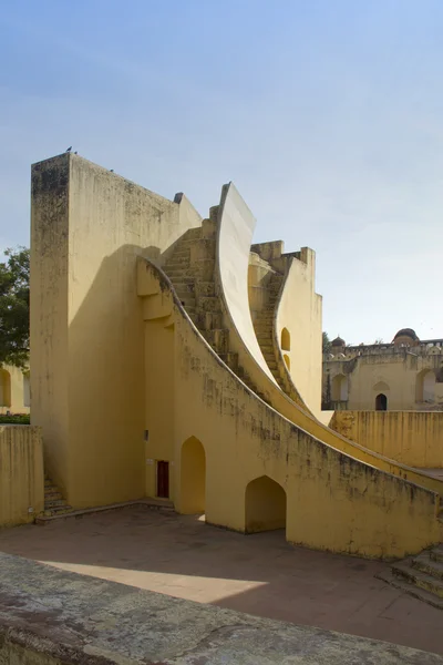 Travel India: Astronomical building in Jantar Mantar, Jaipur — Stock Photo, Image