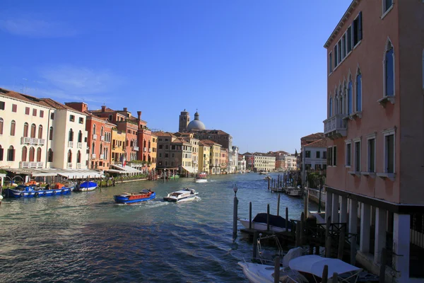 Viagem Itália: Grande canal em Veneza — Fotografia de Stock