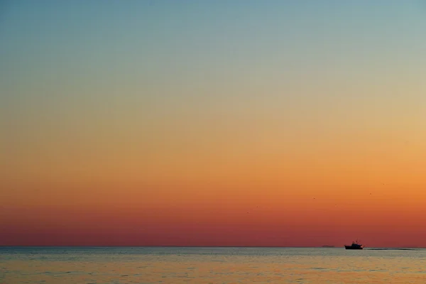 O barquinho va, the boat goes — Stock Photo, Image