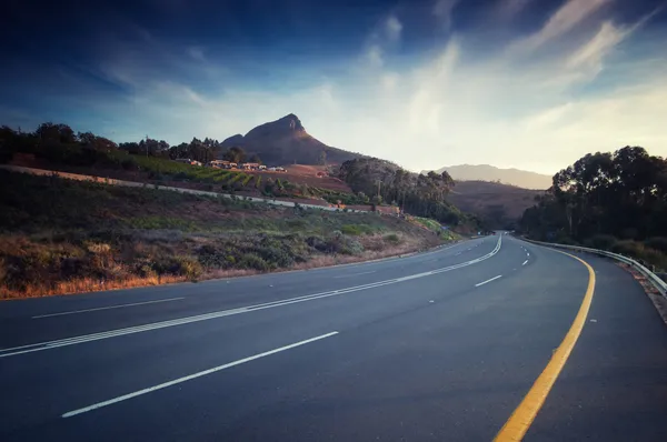 Stellenbosch, καρδιά της την αμπελουργική περιοχή στην νότια ΕΝΙ — Φωτογραφία Αρχείου