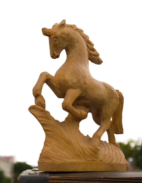 Ξύλινο άλογο — Φωτογραφία Αρχείου