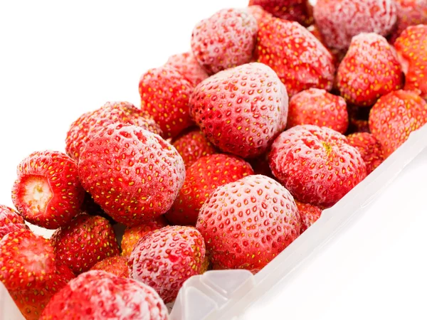 Frozen strawberries — Stock Photo, Image