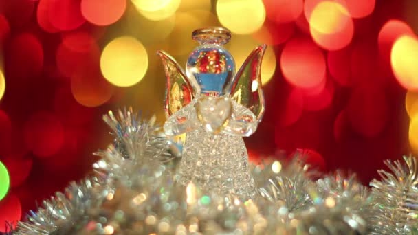 クリスマスの天使 — ストック動画