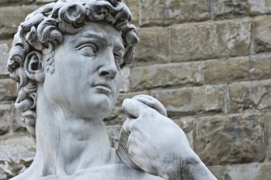 david heykeli Floransa signoria Meydanı'nda