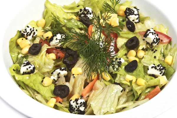 Greek salad — Stock Photo, Image