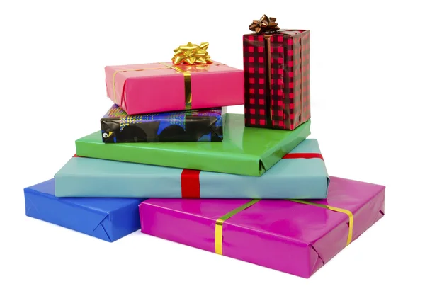 Stack of presents — Stock Photo, Image