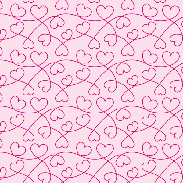 Seamless texture of hearts for a Valentine day — Stock Photo, Image