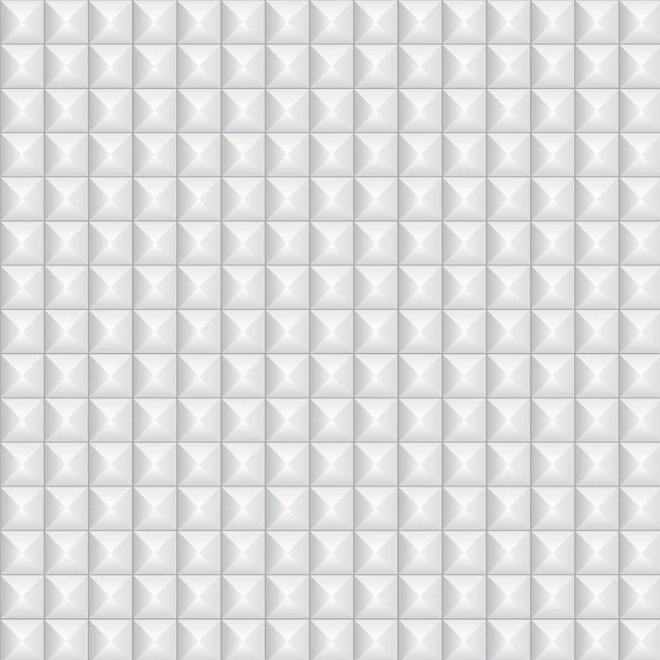 Volumetric texture of white cubes — Stock Vector