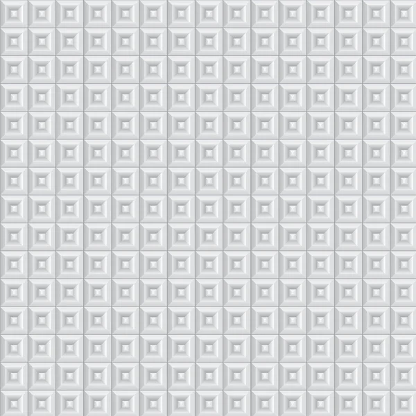 Patrón volumétrico de cubos blancos — Archivo Imágenes Vectoriales