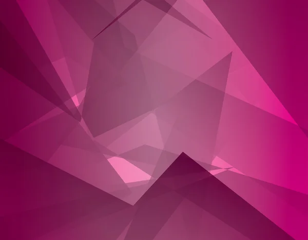 Abstrakte rosa Hintergrund mit gebrochenen Linien — Stockvektor