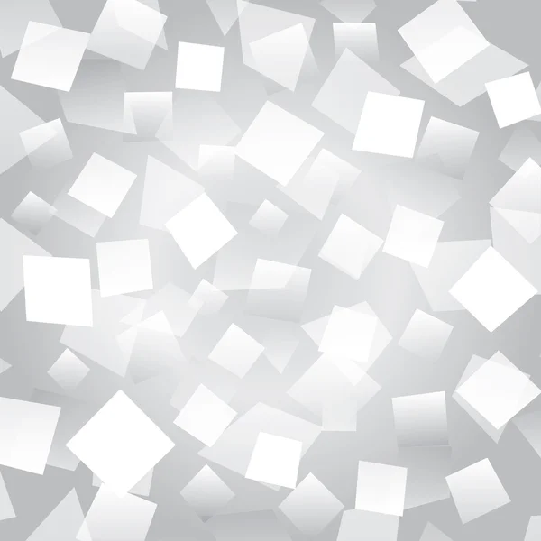 Weißer abstrakter Hintergrund mit verschiedenen Rechtecken — Stockvektor