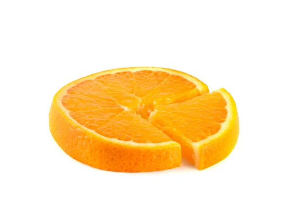 Gráfico de tartes de laranja fatiada. Conceito de fruta comercial — Fotografia de Stock