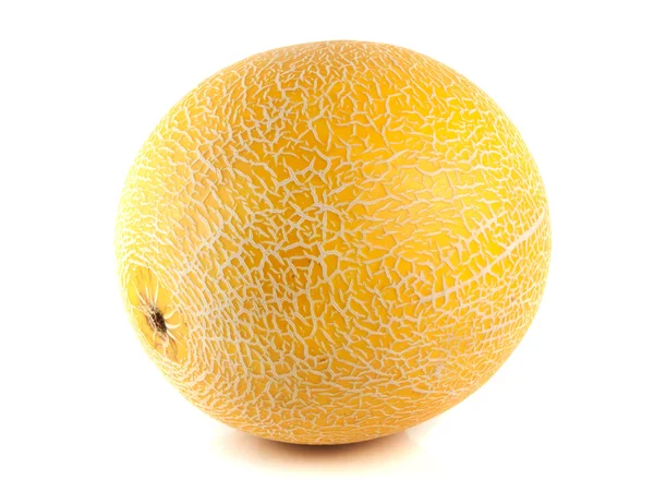 olgun kavun beyaz arkaplanda izole