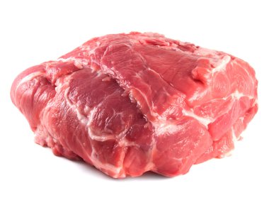 domuz eti boyun carbonade. taze çiğ domuz eti.