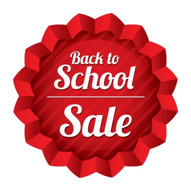 okul satışı için tekrar. doku ile etiket.